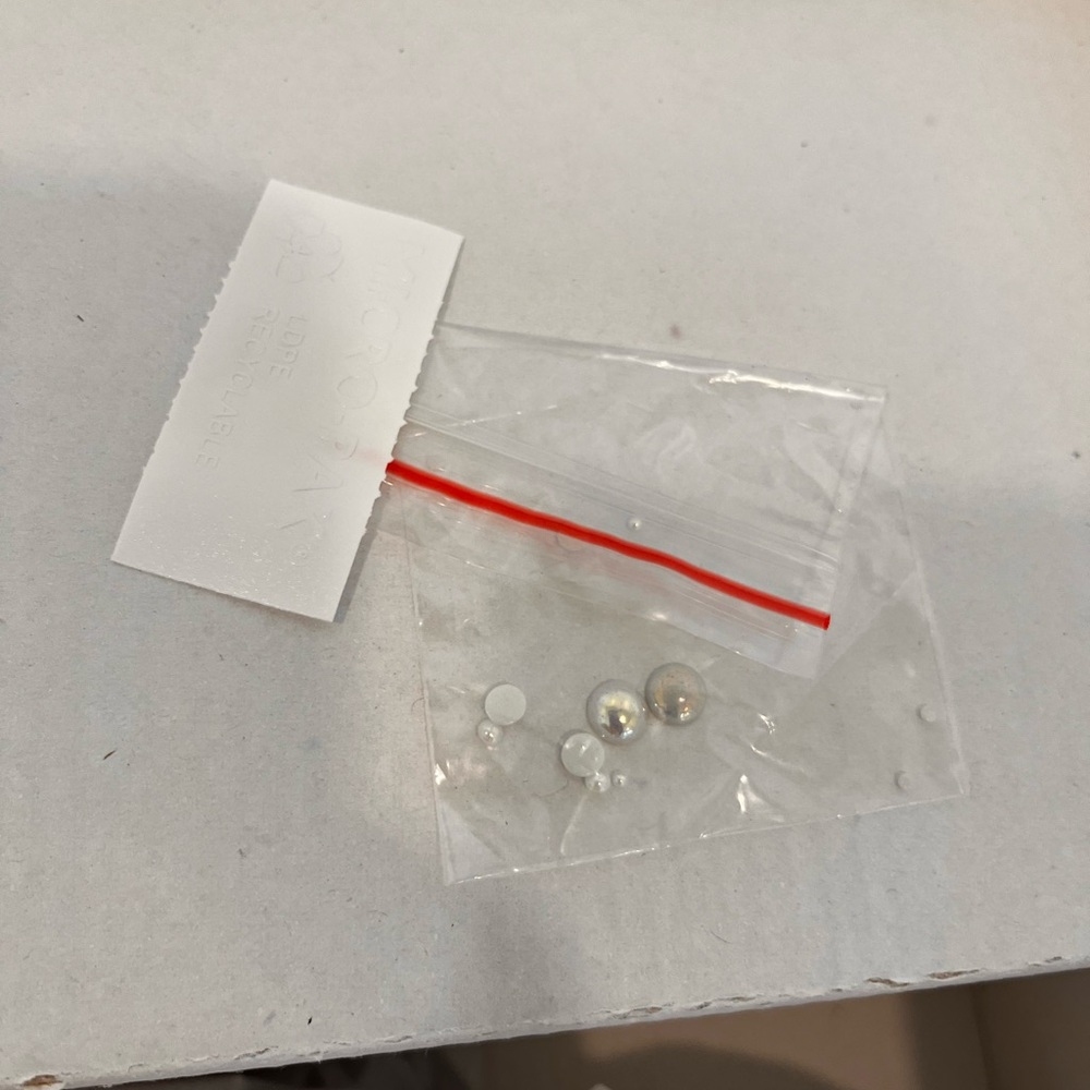 Betsey Johnson Kids Toddler Girls 13 Pearl White Bow Sandals NIB Wedding Cream - Picture 7 of 7